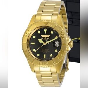 Authentic new invicta gold tone women’s or men’s Watch